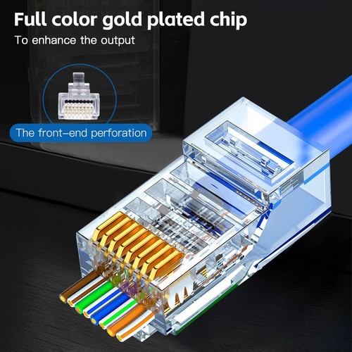 50x connettori rj45 - cat.6, utp