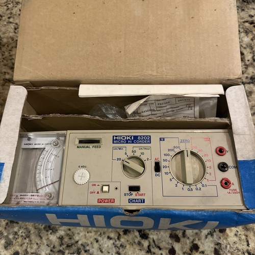 Hioki 8202 micro corder 600 - corder,