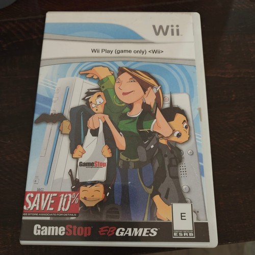 Wii play game only - dvd, keep