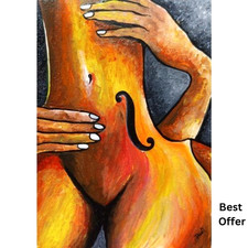 ACEO Originale Lady Figure