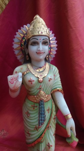 Antica statua lakshmi - statua,