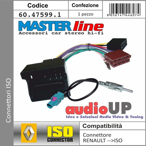 Connettore radio originale - connettore, originale>iso