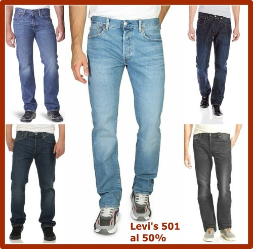 Levis 501 jeans levi uomo - 501,