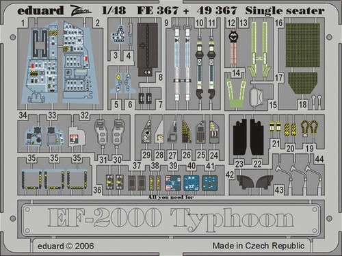 Fotoincisione eduard 367 - eduard,
