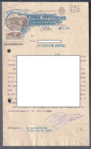296 rho lli goglio - (milano),