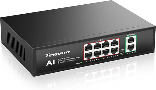 Switch poe porte full - poe, 8