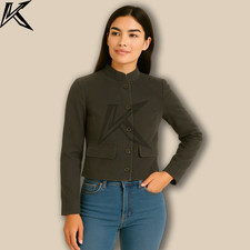 Blazer donna grigio antracite