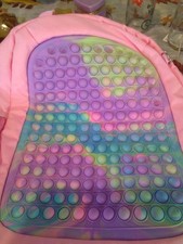 Zaino Pop It Image Rosa Nuovo