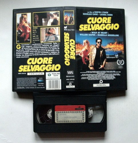 Vhs cuore selvaggio - selvaggio, (1990)
