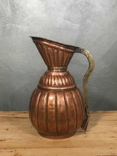 Brocca caraffa antica in rame