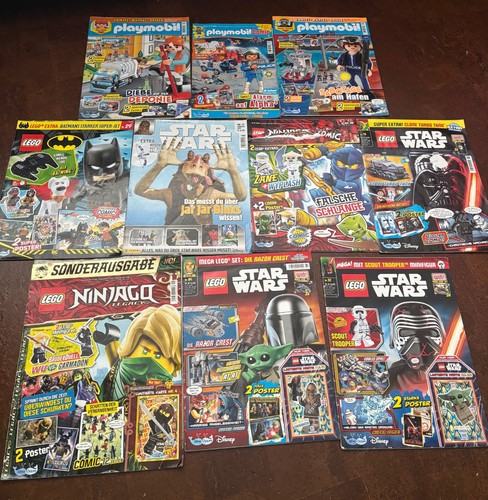 Lego playmobil riviste a - lego,