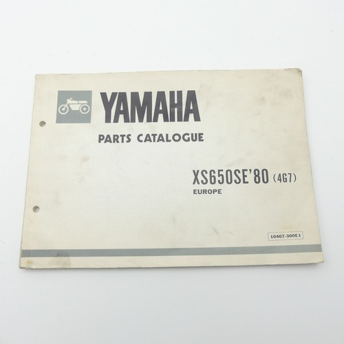 Yamaha 650 catalogo - yamaha, xs