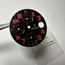 Audemars Piguet Offshore Black dial red indexes used Chronograph