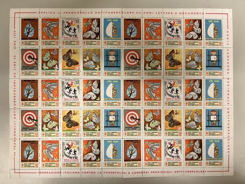 Foglio francobolli - di,