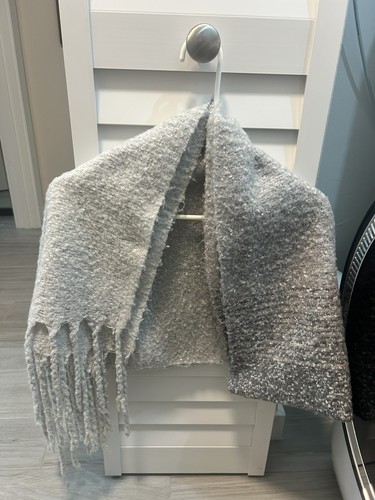 Sciarpa coperta con - , frange