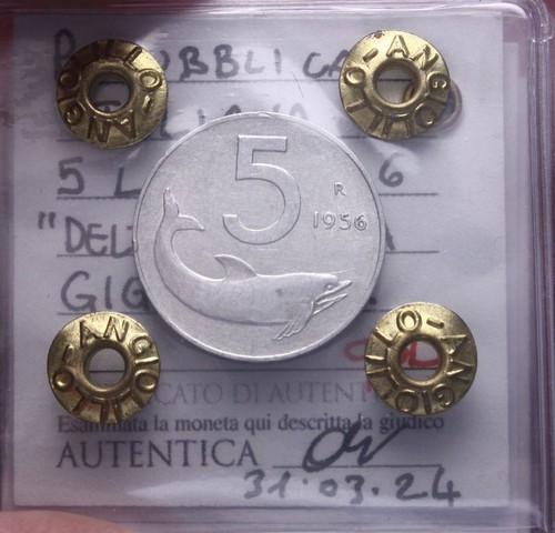 Italia lire delfino - 5,