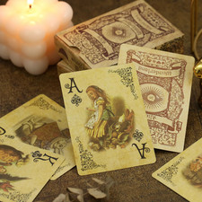 Carte da gioco vintage Alice