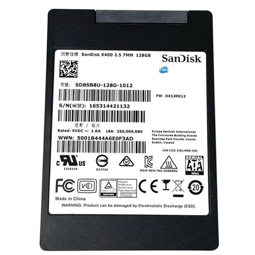 Sandisk x400 ssd sata - sandisk,