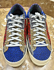 P448 Scarpe da Tennis Uomo John Sneaker Crazy Multicolore EU 45 US 11,5 Indossate 3 Volte