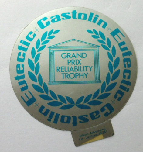 Adesivi pubblicitari castolin - pubblicitari,