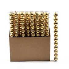 CONFEZIONE 12 PALLE ORO IN