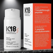 Maschera per capelli rigenerante molecolare K/18 50 ml - Adatta a ogni capello