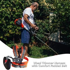 Tracolla Imbracatura Imbottita Regolabile Tracolla Giardino Decespugliatore Tagliabordi.