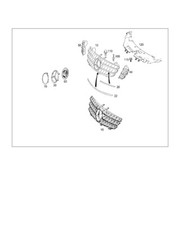 Mercedes w164 listello - w164, ml