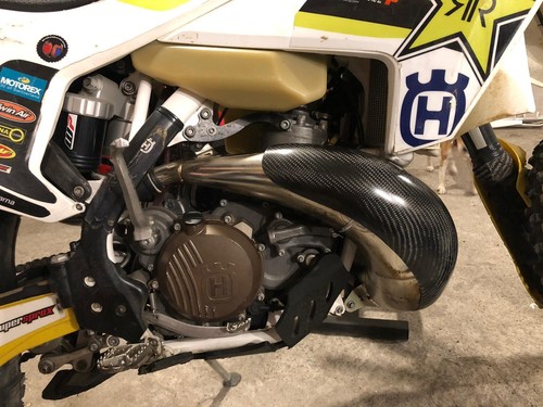 Carbon enduro exhaust pipe - enduro,