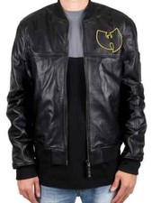Giacca bomber Wu Tang in pelle