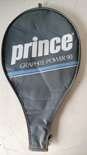 PRINCE GRAPHITE POWER 90 FODERO/CUSTODIA PER RACCHETTA DA TENNIS ANNI 70 VINTAGE