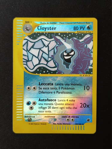 Cloyster reverse 165 - cloyster, 42/165