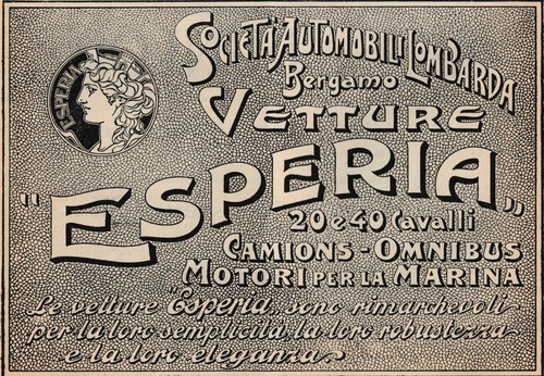 Pubblicita 1907 vetture - pubblicita',