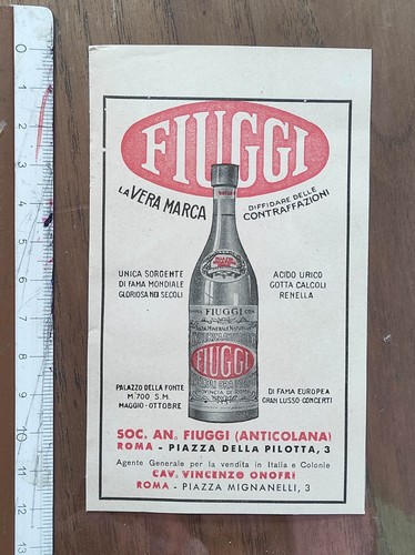 Antica pubblicità del - , 1932