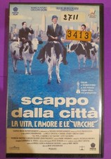 SCAPPO DALLA CITTA' La vita, l'amore e le vacche ( RON UNDERWOOD - 1991 )# VHS #