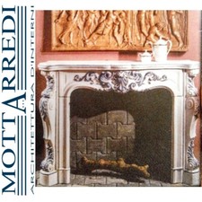 CORNICE CAMINO CERAMICA DECORATA A MANO - Chiama x sconto