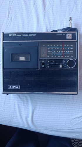 Radio cassette vintage aiwa - radio,