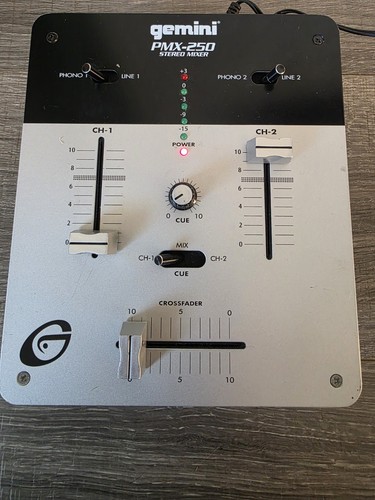 Mixer stereo gemini - stereo/dj,