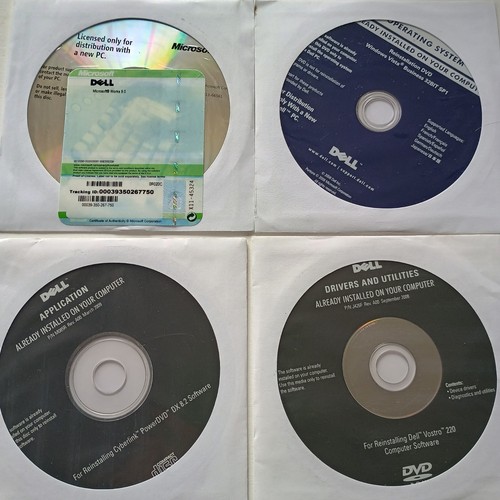 Dell install disc lot - dell,