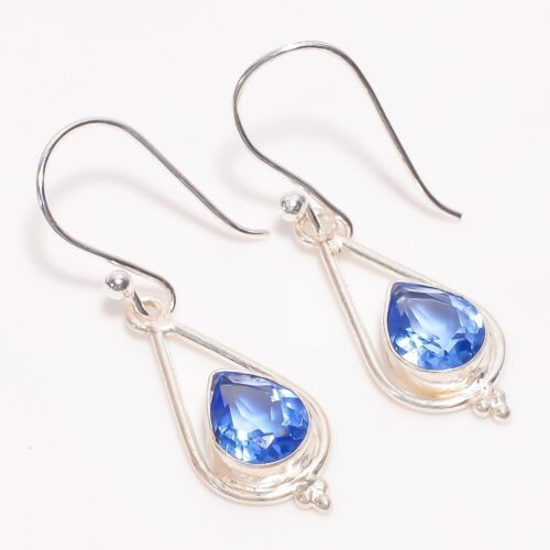 Orecchini tanzanite argento
