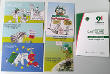 serie completa 5 cartoline 91