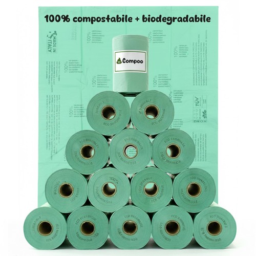 300 sacchetti cane cacca - 300,