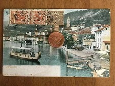 CARTOLINA BERGAMO LOVERE LAGO