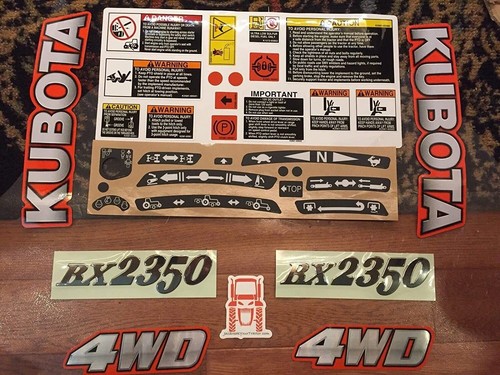 Kit decalcomanie trattore - , oem