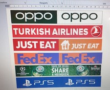 SUBBUTEO 24 ADESIVI CHAMPIONS