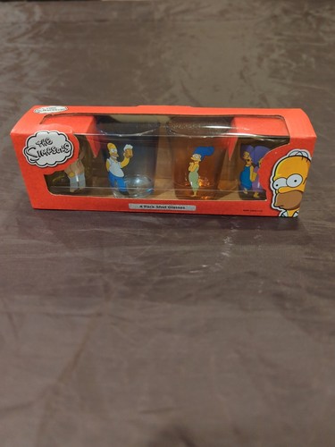 The simpsons shot glass set - the,