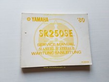 Yamaha SR 250 SE 3Y8 1980 manuale officina originale