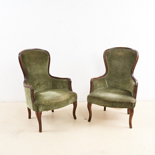 Coppia poltrone antiche in - coppia,