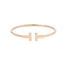 TIFFANY&Co. Bracciale filo a T misura piccola oro rosa 18 carati 60010745