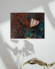 QUADRO FIORE RINASCENTE -